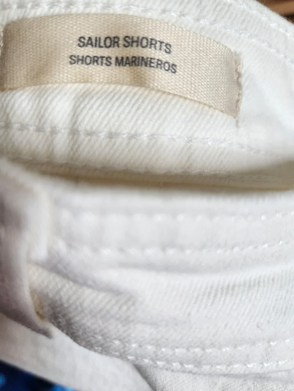 NWT Universal Thread White High Rise Sailor Shorts Size 10